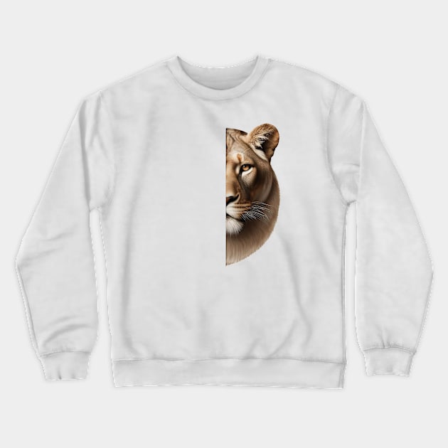 Lion for lovers Crewneck Sweatshirt by designerhandsome